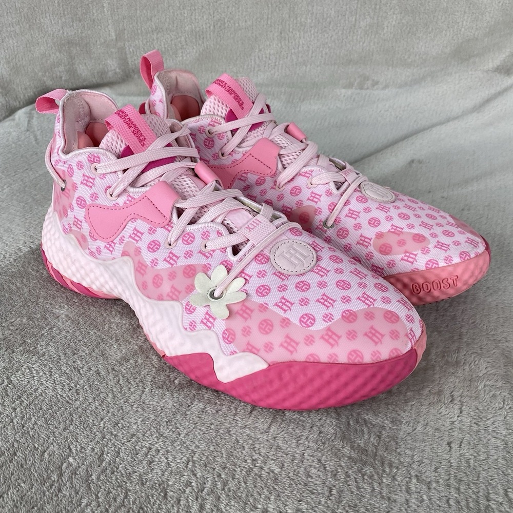adidas Harden Vol. 6 Mens Shoes Size 11 Pink Monogram Basketball GW9033